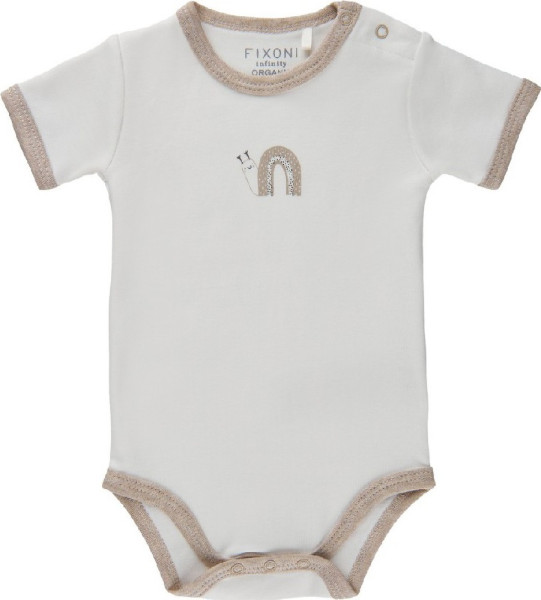 Fixoni Kinder Body SS w.Print 422005-Sand Melange