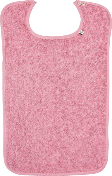Pippi Babywear Kinder Lätzchen Organic Terry Bib Large Old Rose