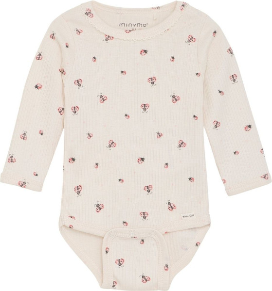 Minymo Body Longsleeve LS AOP Rib 113901