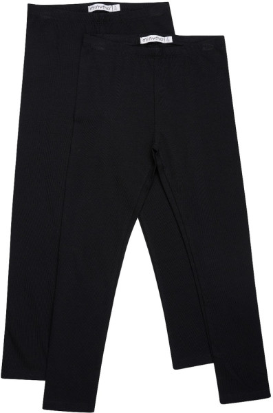 Minymo Kinder Leggings Basic Leggings (2-pack)