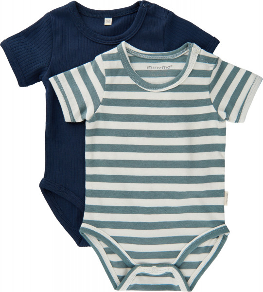 Minymo Kinder Body SS (2er Pack) Goblin Blue