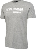 Hummel Top Hmlfav Big Logo Cotton T-Shirt 220921 Grey Melange-L