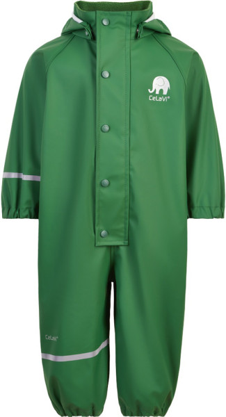 Celavi Kinder Regenset Rainwear Suit Solid Pu Elm Green