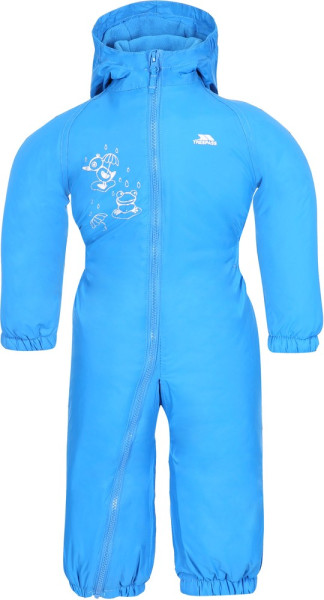Trespass Kinder Regenset Dripdrop - Babies Rain Suit Cobalt