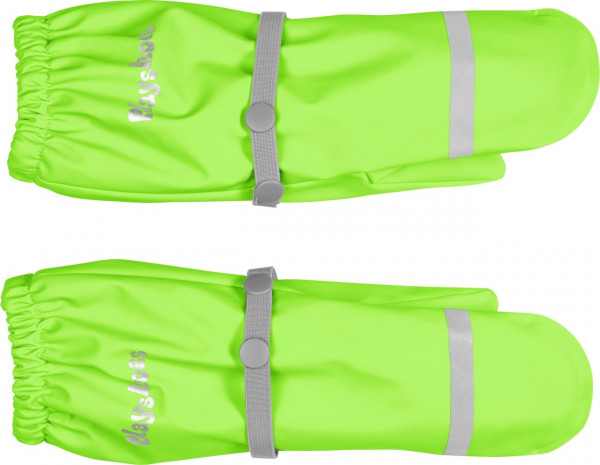 Playshoes Kinder Matschhandschuh mit Fleece-Futter Neongrün