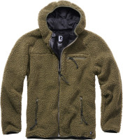 Brandit Jacke Teddyfleece Worker Jacket in Olive Brandit Jacke Teddyfleece Worker Jacket in Olive