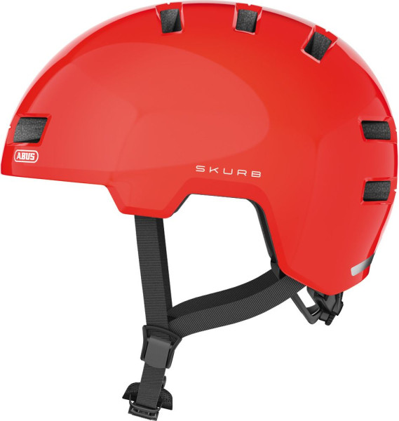 ABUS Fahrradhelm Skurb Urban 40379P Signal Orange