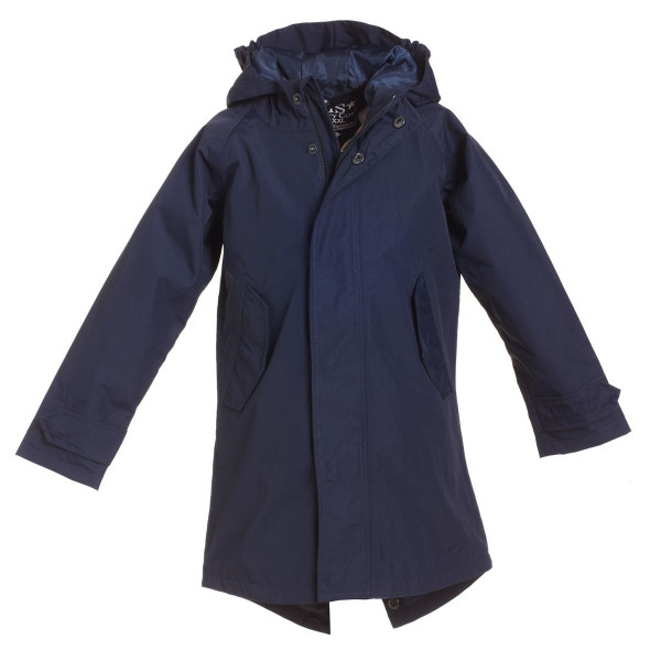 BMS Kinder Jacke / Mantel HafenCity Softshell Kids Coat Marine