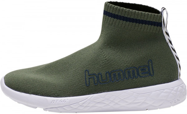 Hummel Kinder Sneaker Terrafly Sock Runner Jr Deep Lichen Green