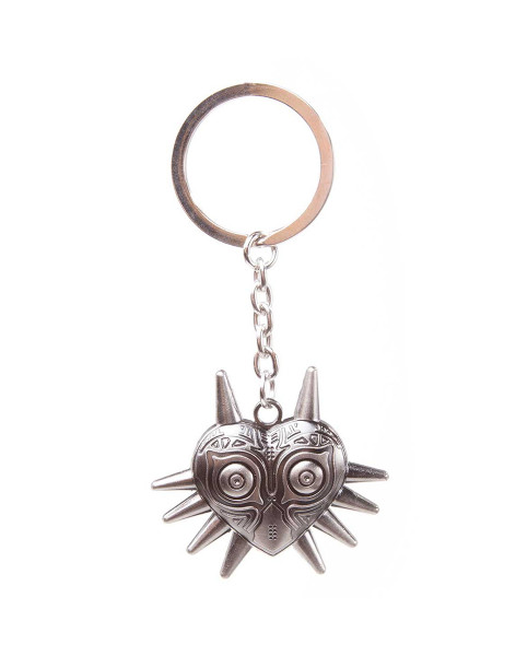The Legend of Zelda Keychain Majora's Mask - Metal Silver