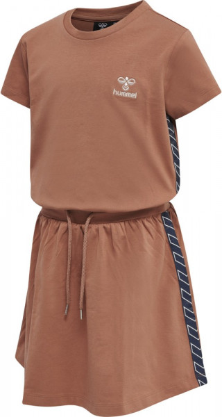 Hummel Mädchen Kleid Hedda Dress Copper Brown