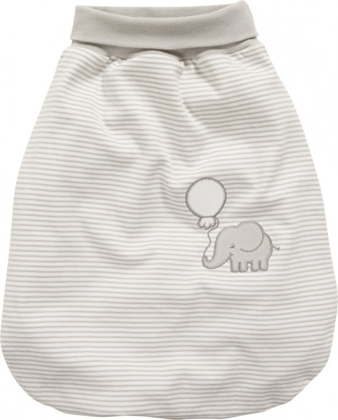 Schnizler Kinder Strampelsack Interlock Elefant Natur