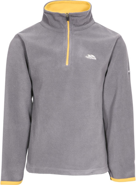 Trespass Kinder Fleecejacke/Fleecepullover Etto - Male Microfleece At100 Storm Grey