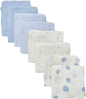 Pippi Babywear Kinder Windeln Cloth Muslin (8-Pack) 5871