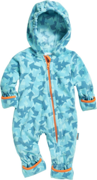 Playshoes Kinder Fleece-Overall Pfeile Camouflage