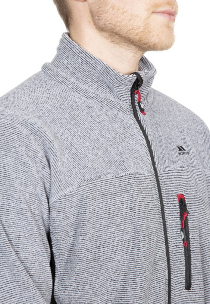 Trespass Fleecejacke/Fleecepullover Jynx - Male Fleece At300 Platinum Stripe