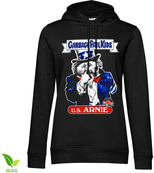 Garbage Pail Kids U.S. Arnie Girls Hoodie Damen Black