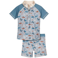 Playshoes Kids Swimming Set UV-Schutz Bade-Set Dino Allover 461592
