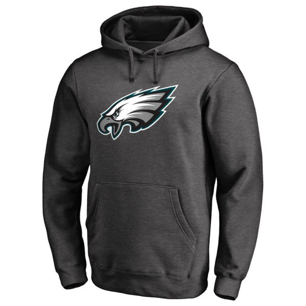 Philadelphia Eagles Primary Graphic Hoodie American Football NFL Grey