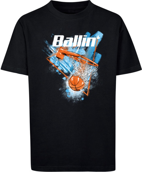 Mister Tee Kinder T-Shirt Kids Blue Ballin' Tee MTK265