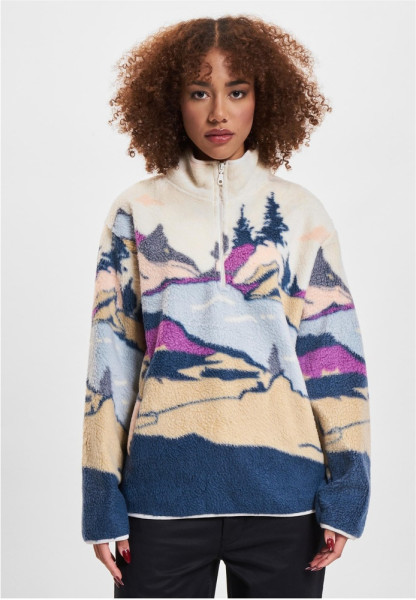 Just Rhyse Damen Fleecepullover Air Half Zip JLCN227