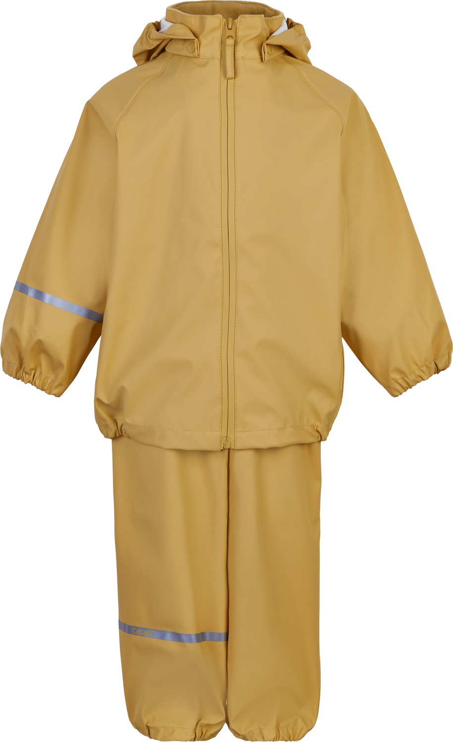 Set Antipioggia Celavi Basic Recycle PU – Giacca E Salopette Unisex In Poliestere Riciclato, Impermeabile E Traspirante