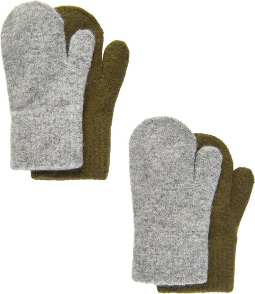 CeLaVi Kinder Handschuh Magic Mittens (2er Pack) Military Olive