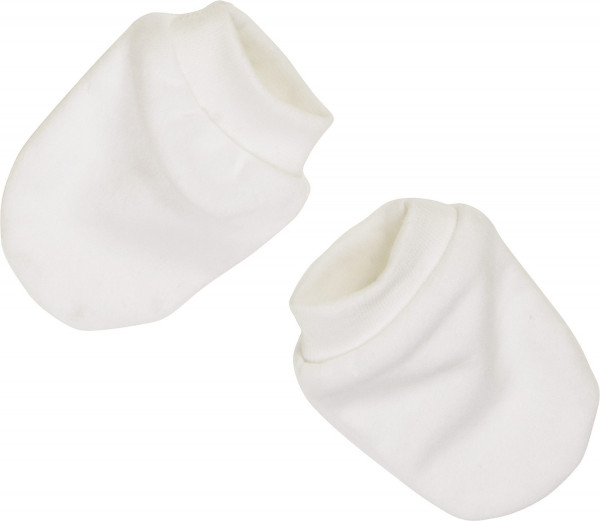 Schnizler Kinder Handschuh Kratzfäustlinge Weiß