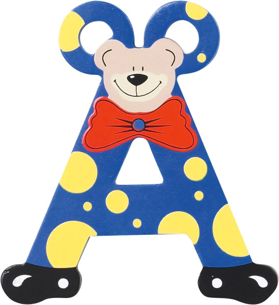 Playshoes Kinder Holz-Buchstaben Ä