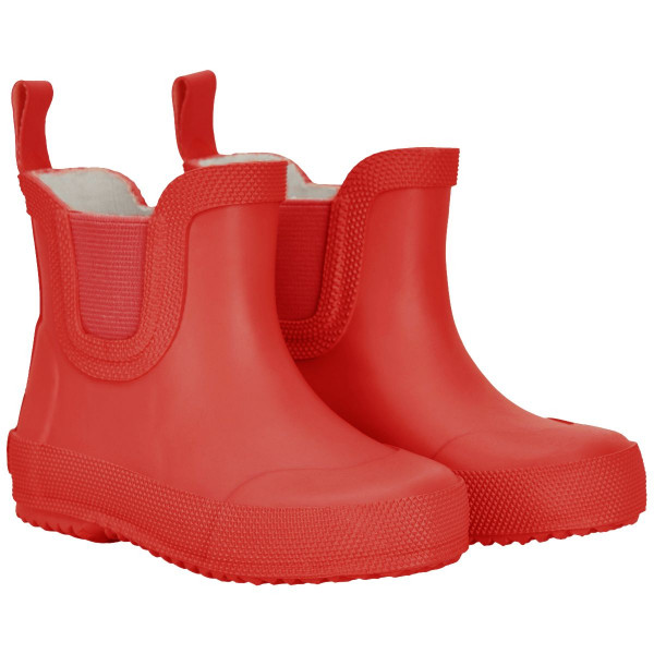 Celavi Kinder Gummistiefel kurz Basic Wellies Short Solid Baked Apple Red