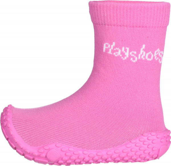 Playshoes Kinder Schuh Aqua-Socke Uni Pink