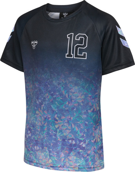 Hummel Kinder Kurzarm Top Hmlshimmer T-Shirt S/S 228564 Black-140