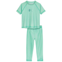Playshoes Kids UV-Schutz Shirt 1/2-Arm Surfbrett Palme M. Legging 461479