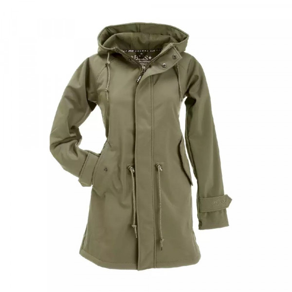 BMS Hafencity Coat Softshell Pro Khaki