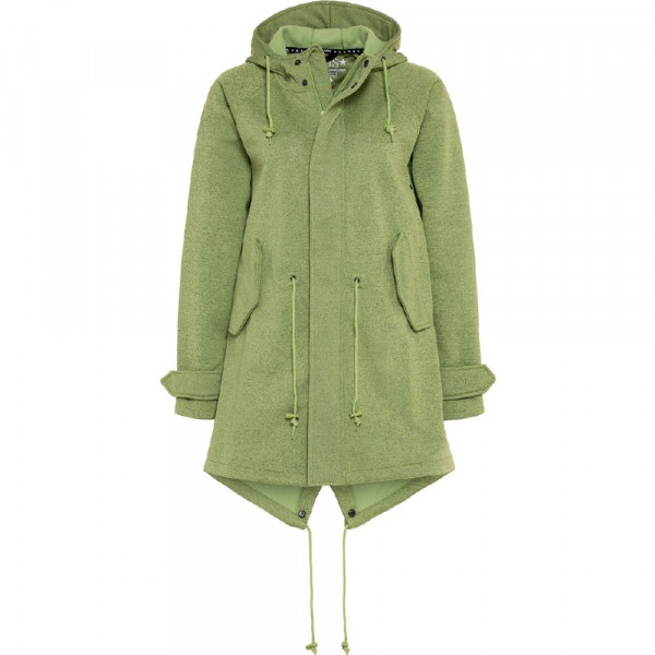 BMS Hafencity Coat Softknit Limette