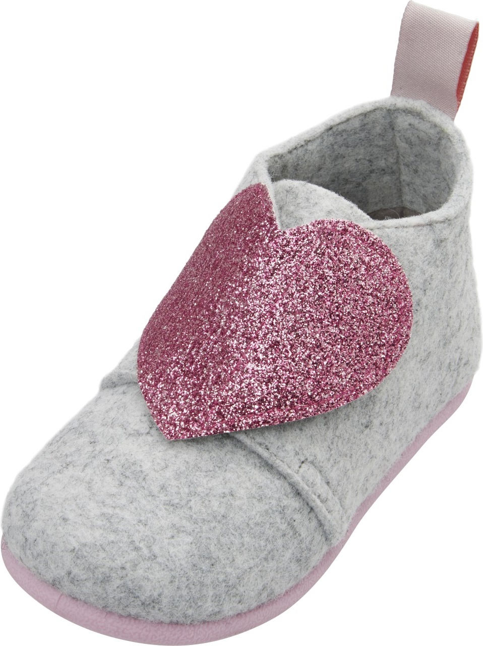 Playshoes Hausschuhe Herz Chausson Fille 
