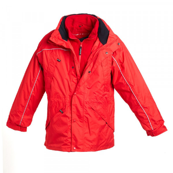 BMS Challenge Of Comfort Pro 3in1 Jacke Rot