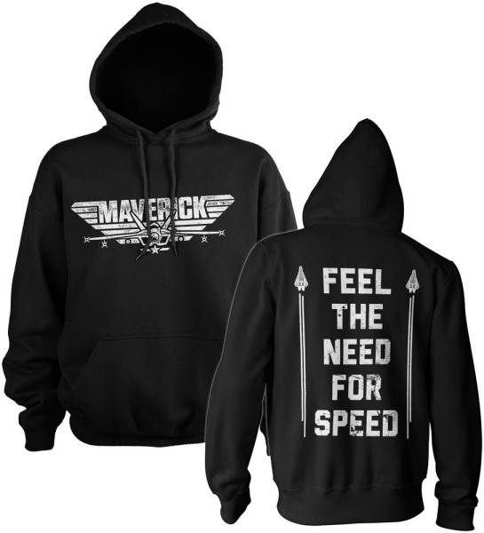 Top Gun Maverick Need For Speed Hoodie Black