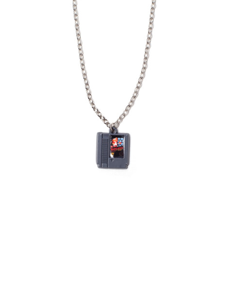 Super Mario Necklaces Nintendo - Cartridge Necklace Silver