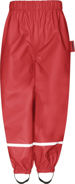 Playshoes Kinder Regenhose Fleece-Halbhose Rot