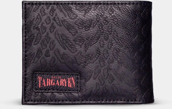 GOT - House Of The Dragon - Men's Bifold Wallet Black