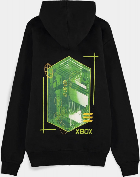 Xbox - Men's Zipped Hoodie Black