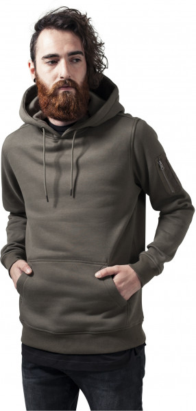 Urban Classics Hoodie Sweat Bomber Hoody Olive
