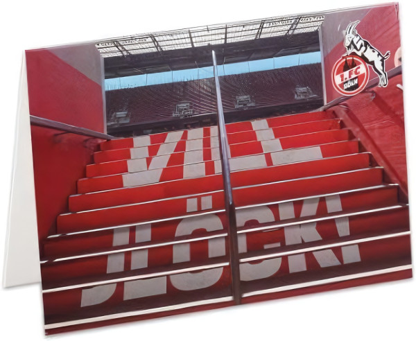 1. FC Köln Grußkarte Vill Jlöcki 1023413