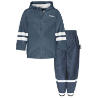 Playshoes Kids Rain Jacket Regen-Set Halbhose Basic 408349