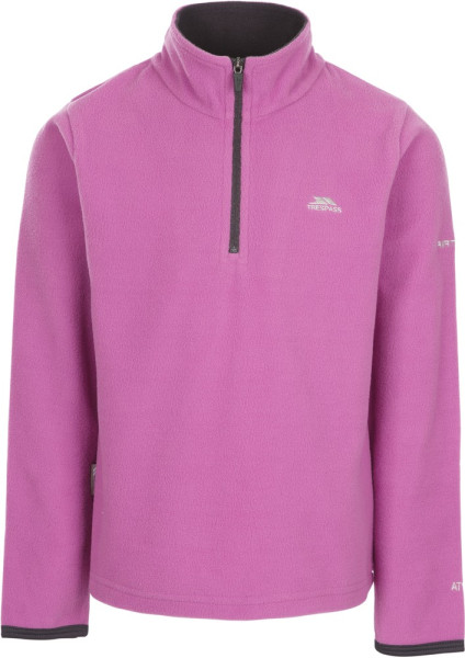 Trespass Kinder Fleecejacke/Fleecepullover Sybil-Girls Microfleece At100 Deep Pink