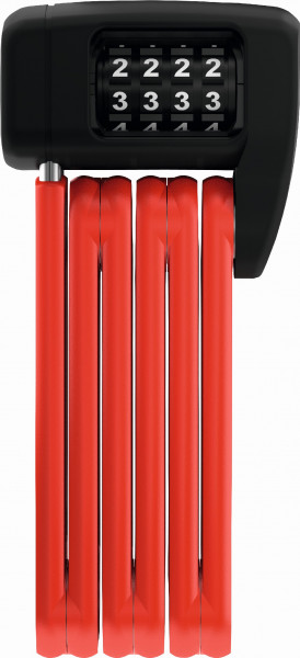 ABUS Fahrradschloss Bordo Lite Mini Faltschloss 62106 Rot