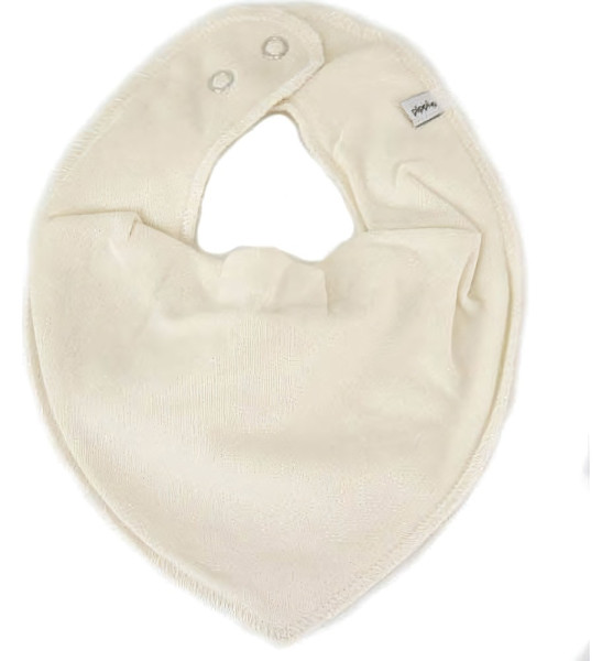Pippi Babywear Kinder Lätzchen Bandana Bib Absorbent Offwhite