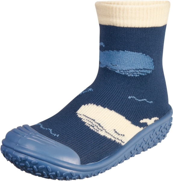 Playshoes Kinder Badeschuhe Aqua-Socke Wal