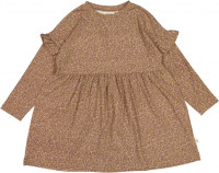 Wheat Kinder Langärmliges Jersey-Kleid Jersey Dress Lilja Hazel Flowers